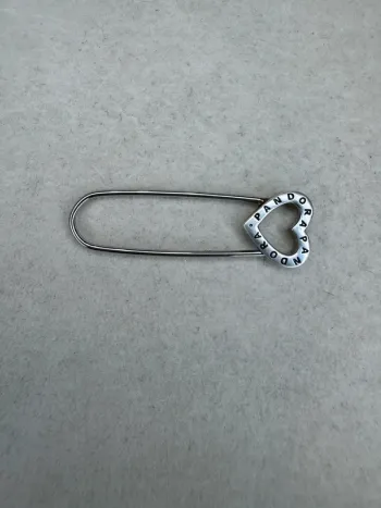 Broche Épingle Pandora Authentique Vintage en Argent