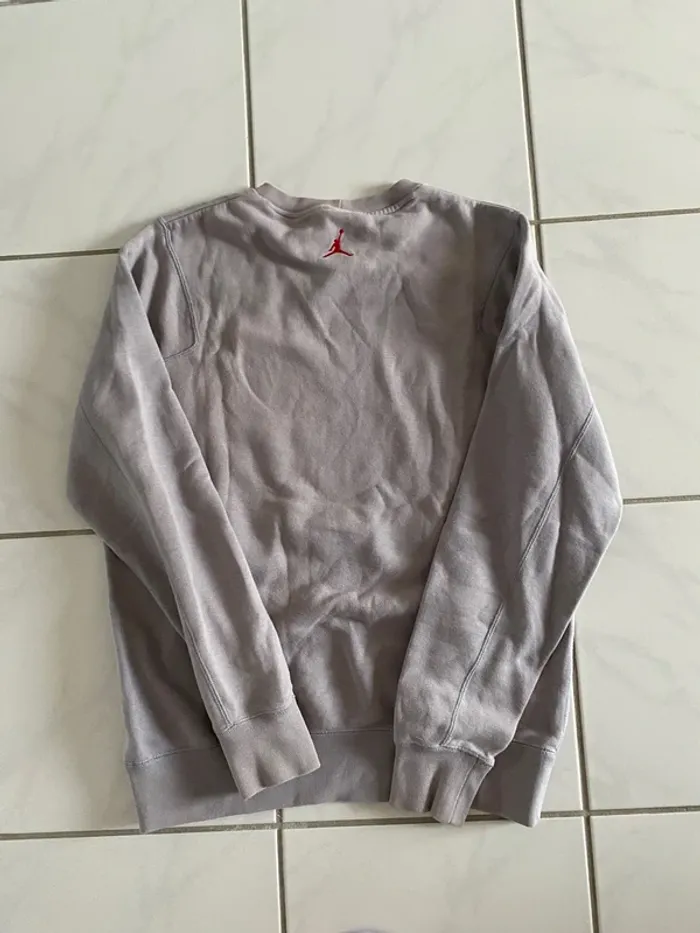 Sweatshirt Air Jordan 23 Nike gris (taille M) - Rare & stylé ! - photo numéro 4