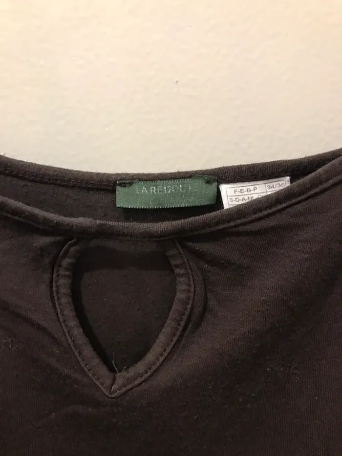 Débardeur la redoute marron taille 36 - photo numéro 3