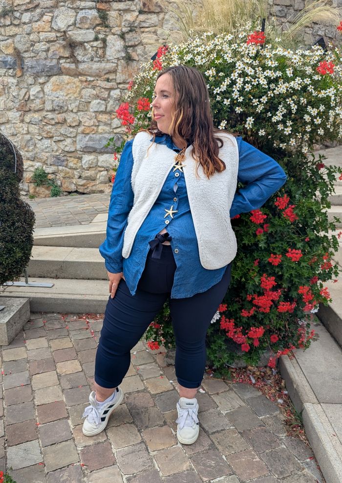 Chemise jean tencel Albi matière fluide
TU - photo numéro 5