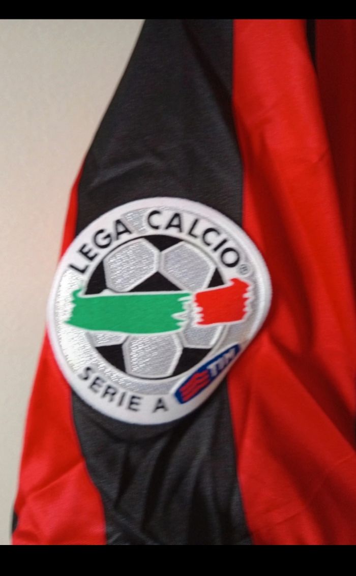 Maillot vintage Milan AC saison 90/91 - photo numéro 2