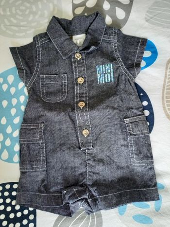 Combishort bébé 
