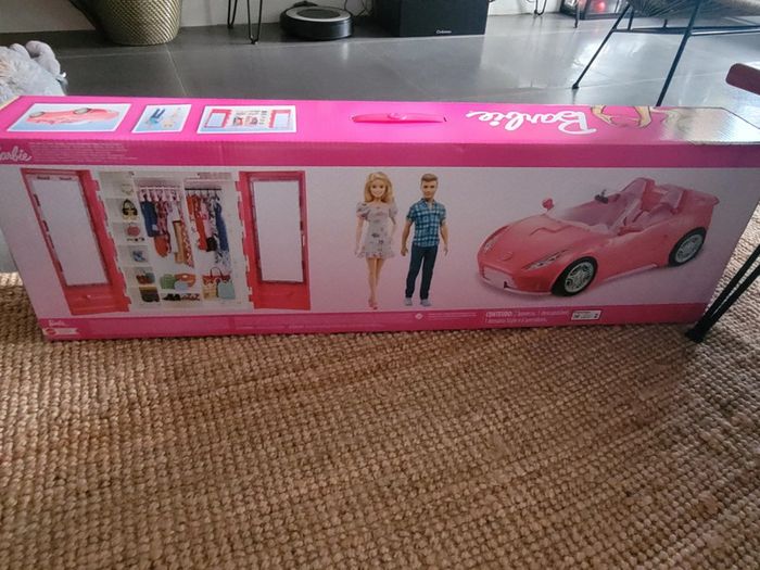 Maxi Coffret Barbie® et Ken® avec dressing et cabriolet 💖 - photo numéro 7