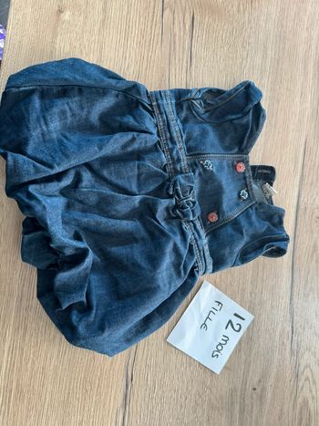 Robe jeans fille
