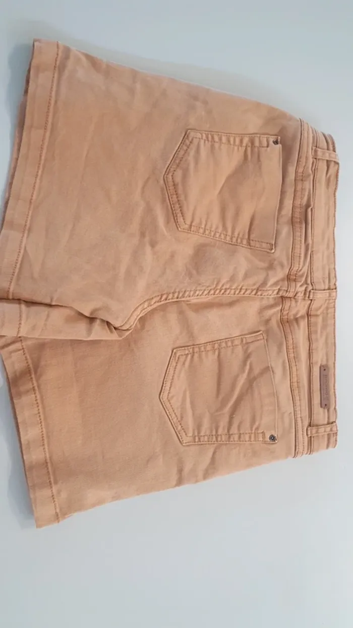 Short en jeans moutarde promod - photo numéro 2