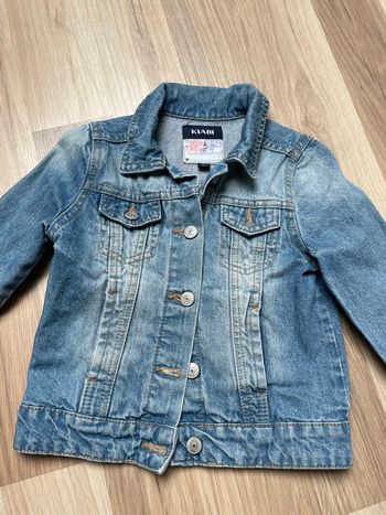 Veste en jean fille 5 ans