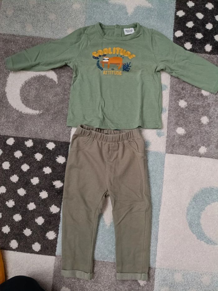 Ensemble garçon 12 mois