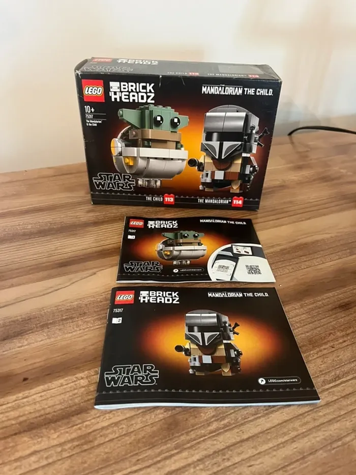 Lego Brick Headz - the Mandalorian & the Child - photo numéro 9