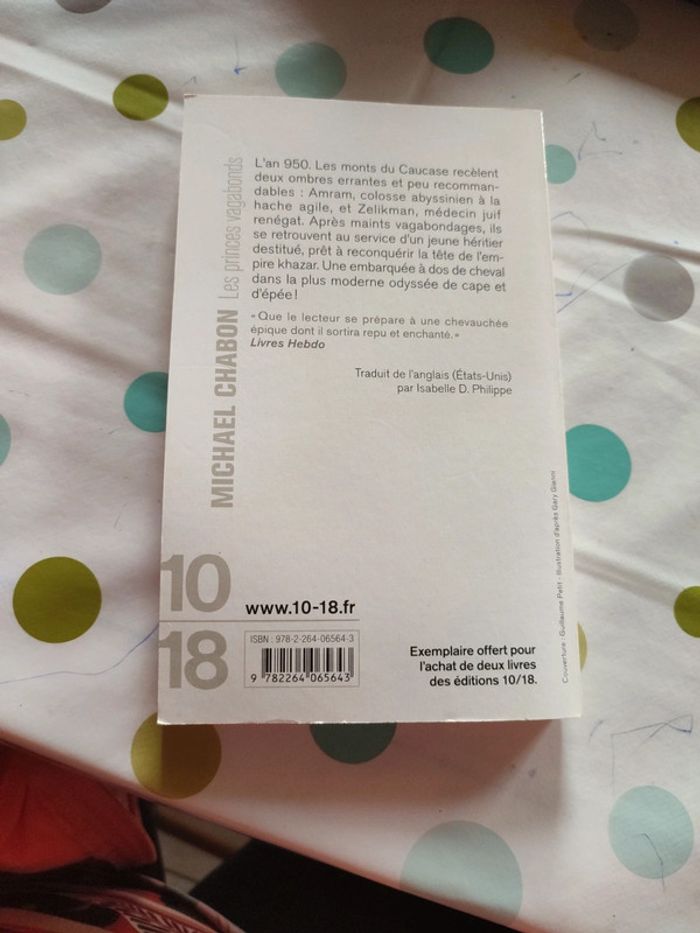 Les princes vagabonds de Michael chabon - photo numéro 2