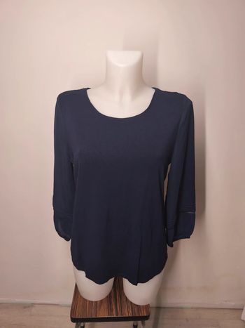 Blouse 3/4 Esprit Femme Taille M Bleu