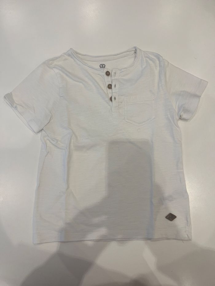 Teeshirt blanc la Redoute 8 ans