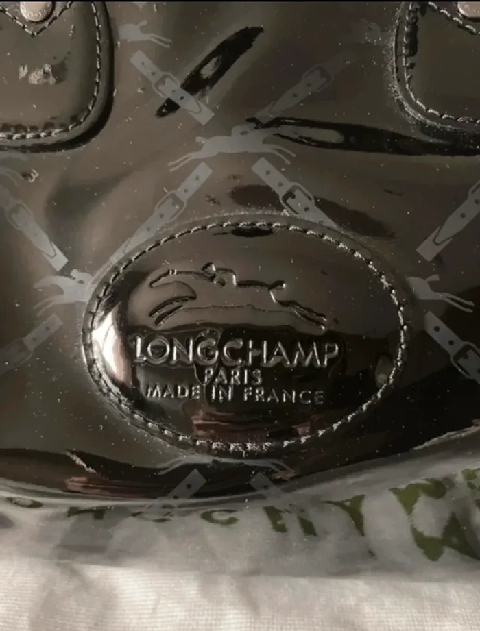 Sac Longchamp LM vernis - photo numéro 2
