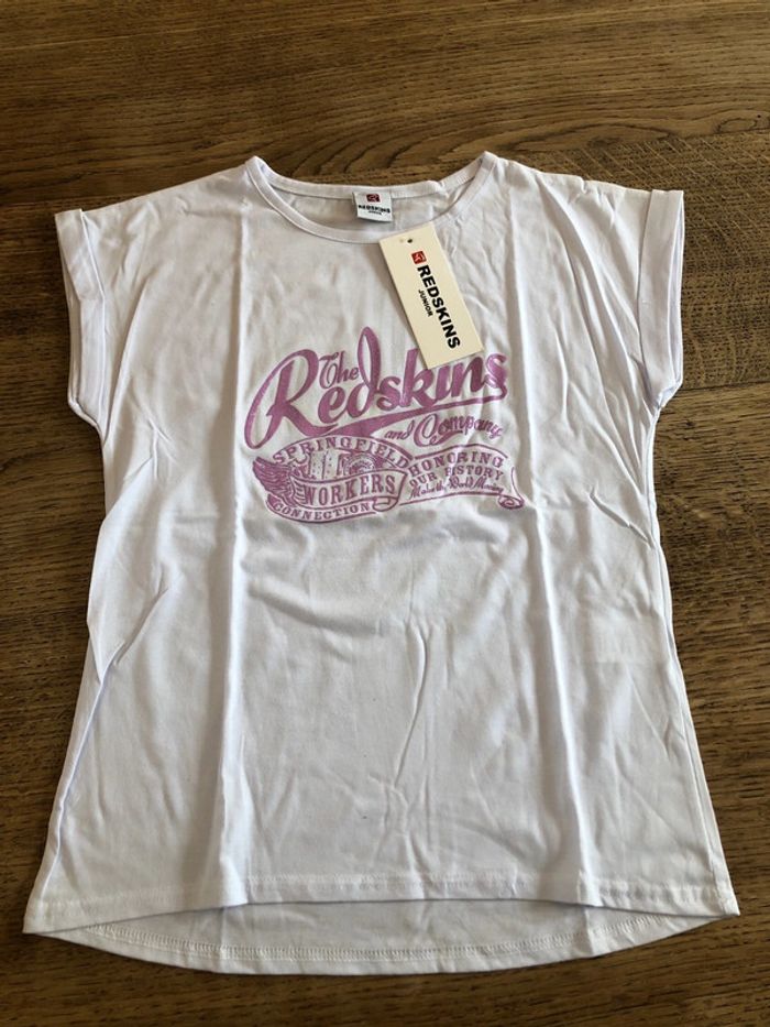 T-shirt Redskins 12 ans Neuf