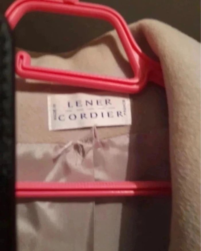Manteau femme avec angora 42/44 Lener Cordier - photo numéro 2