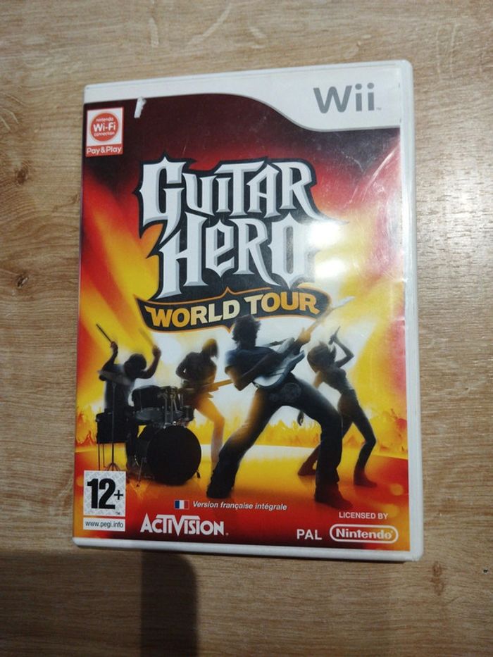 Guitar hero World tour Nintendo Wii