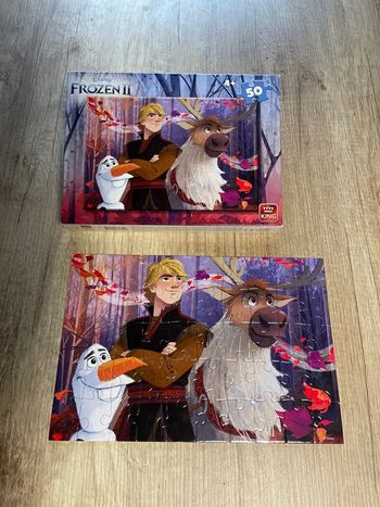 Puzzle 50 pièces reines des neiges 2