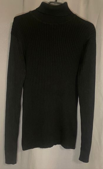 Pull col roulé »Bohooman »noir