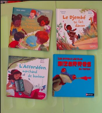 Lot de 4 Petits livres enfants, TBE