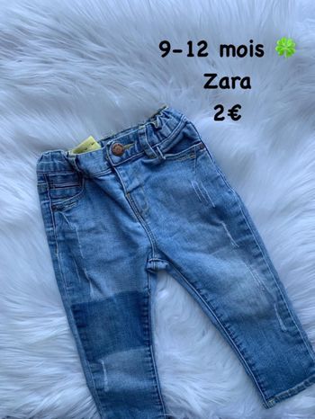 Jean 🍀 9-12 mois 🍀 Zara