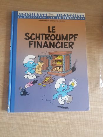 BD le schtroumpf financier