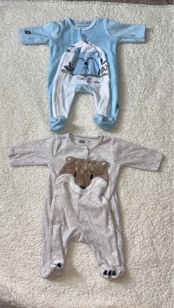 Vêtement pyjama taille naissance 