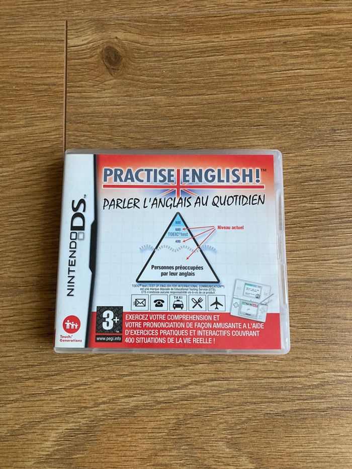 Jeu Nintendo DS pratice english