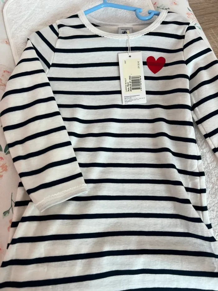 Chemise de nuit 36 mois neuve Petit bateau