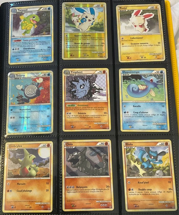 Lot carte Pokémon Heartgold et Soulsilver