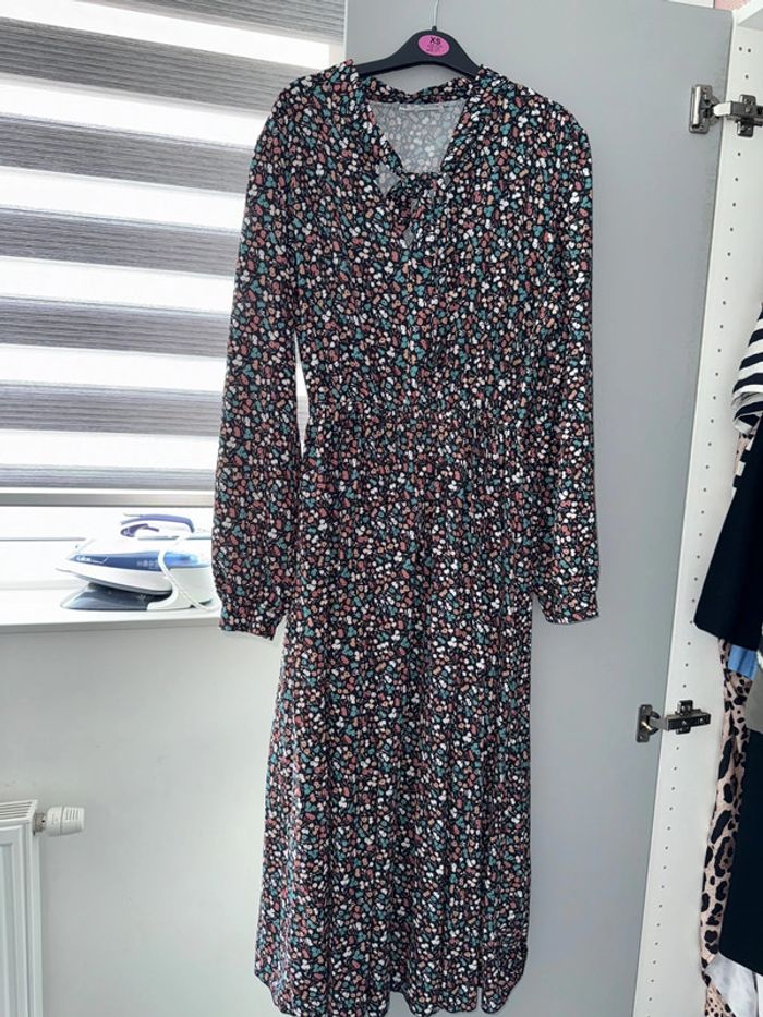 Robe fleurie taille unique longue