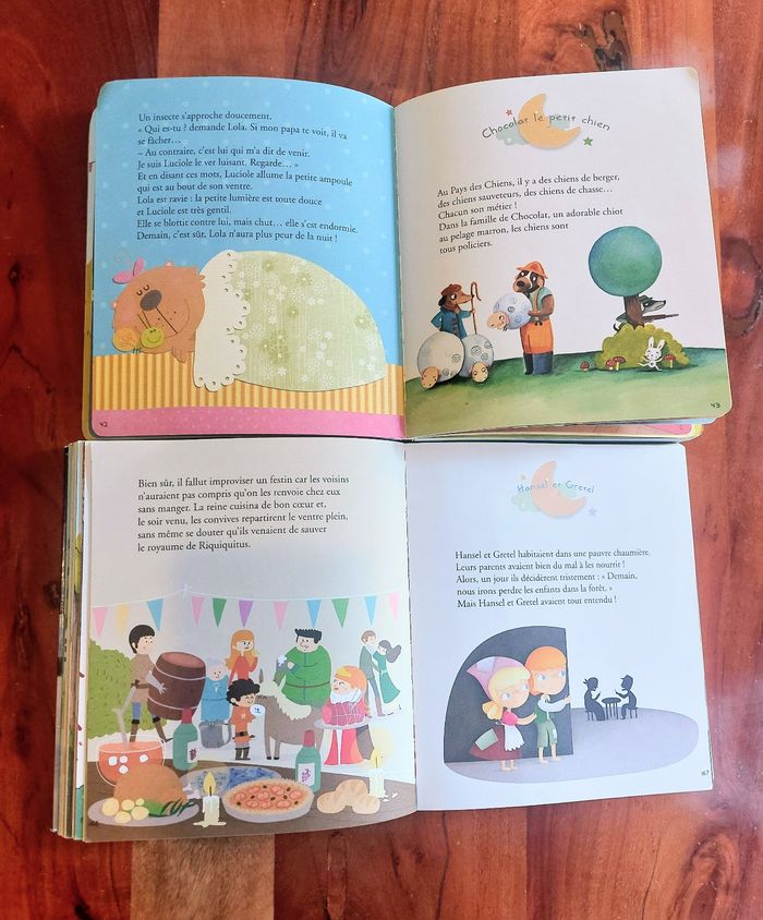 Lot de 2 gros livres "Histoires Du Soir pour les petits " - photo numéro 3