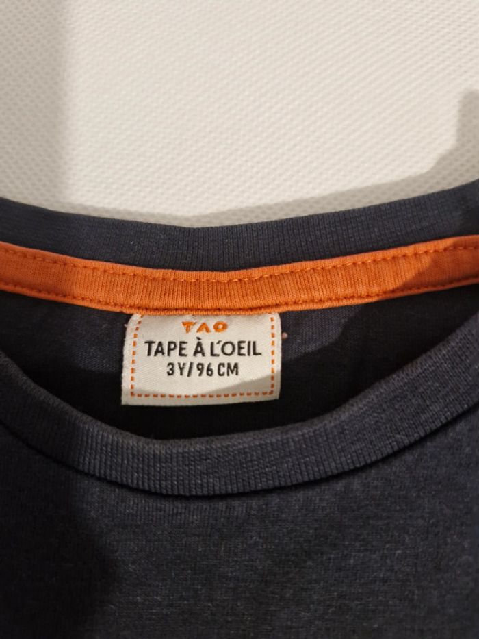 T-shirt manches courtes Forever Young 3 ans 96 cm Tape à l'oeil - photo numéro 3