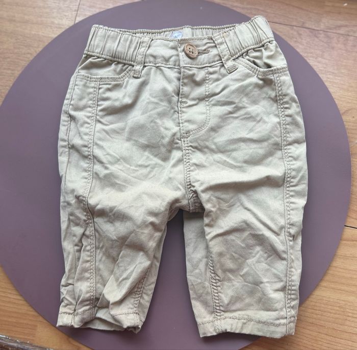 Lot pantalons bébé 3 mois - photo numéro 2