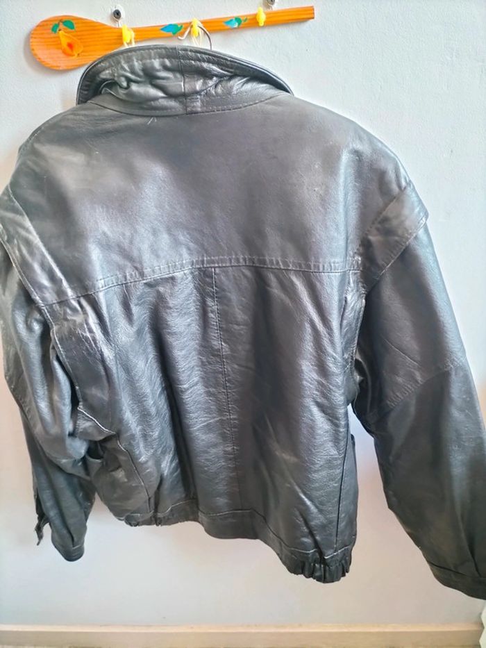 Blouson cuir homme taille M - photo numéro 2