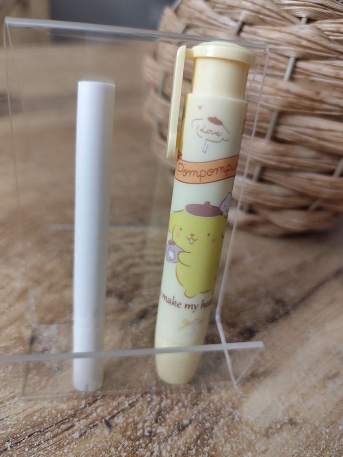 stylo gomme Sanrio kawaii pompompurin - photo numéro 2