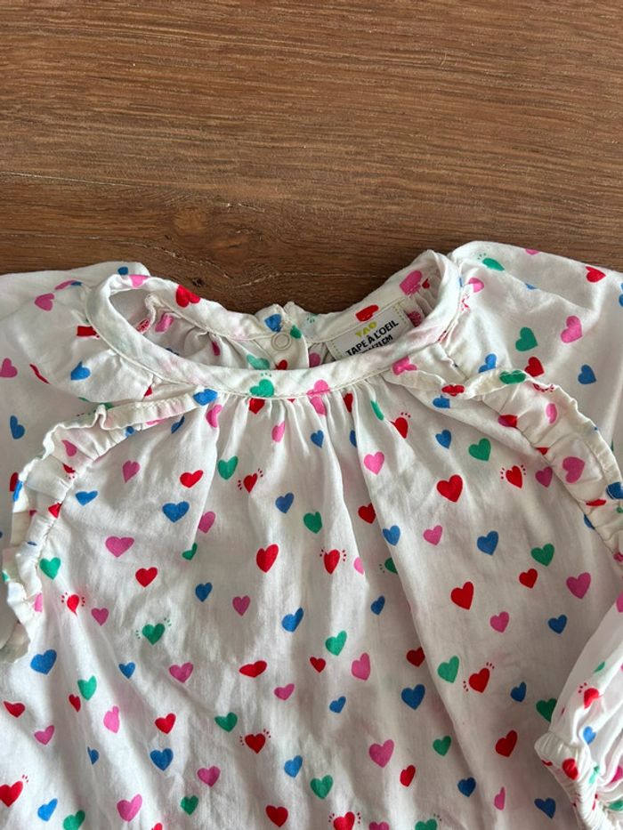 Blouse cœur Tao - photo numéro 3