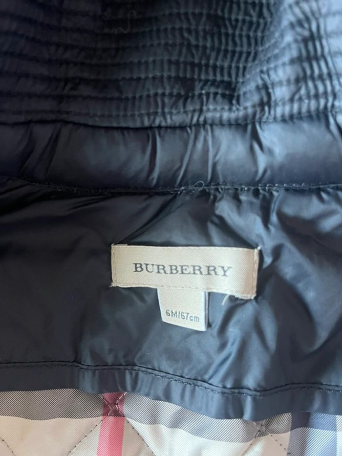 Veste Burberry -taille 6 mois - - photo numéro 4