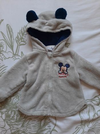Veste Mickey 9mois