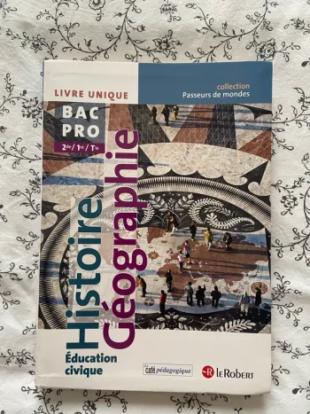 Livre unique Histoire Géographie