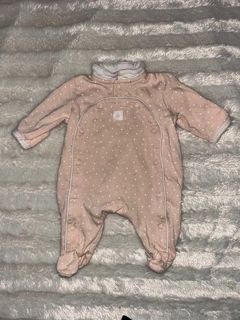 Pyjama une pièce rose