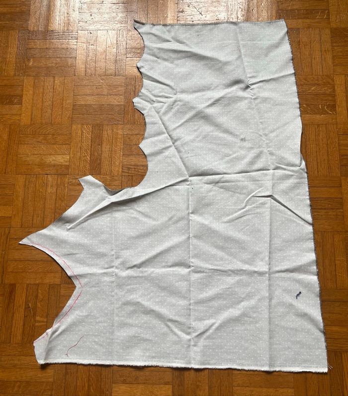 Chute de tissu imprimé étoiles - photo numéro 4