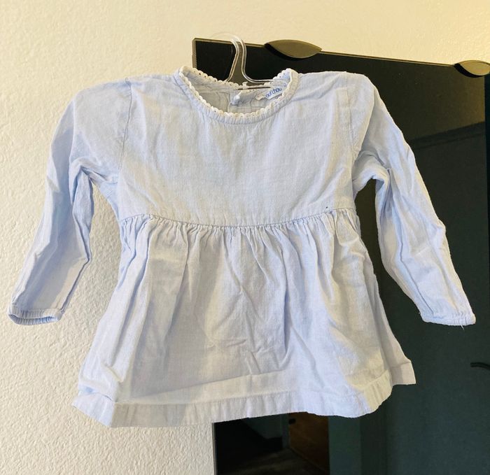 Chemise bout’chou bébé 12 mois - photo numéro 3