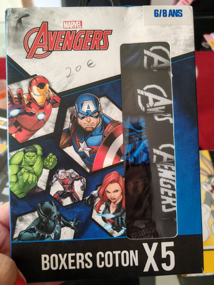 Ensemble boxers enfant