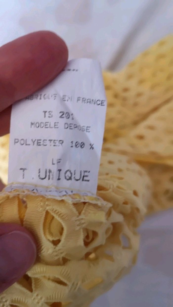 #tshirtmancheslongues femme ajouré taille unique - photo numéro 3