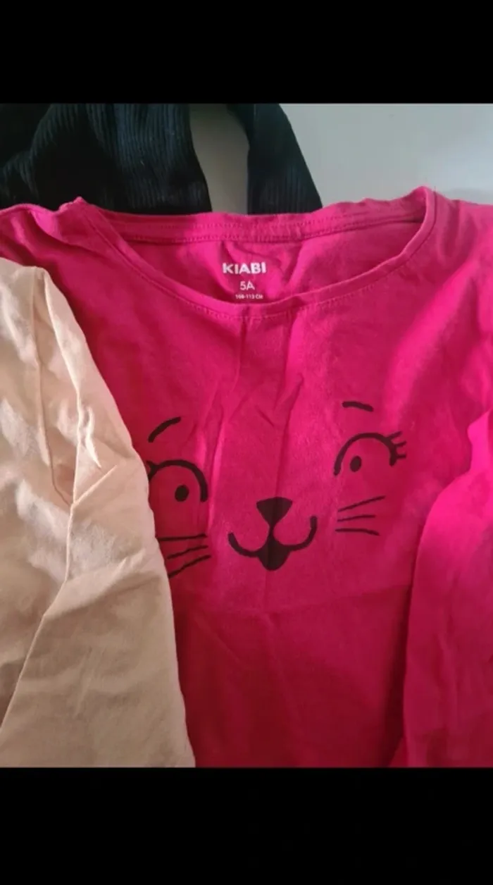 Lot de 3 tee-shirts 5 ans kiabi - photo numéro 3