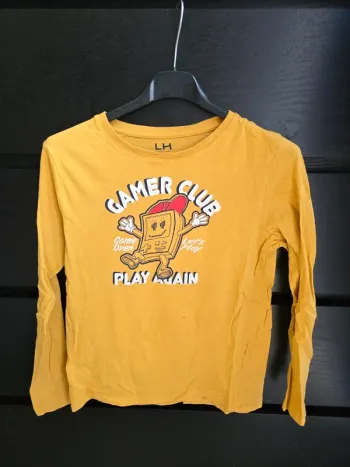 Tee-shirt jaune ML La Halle