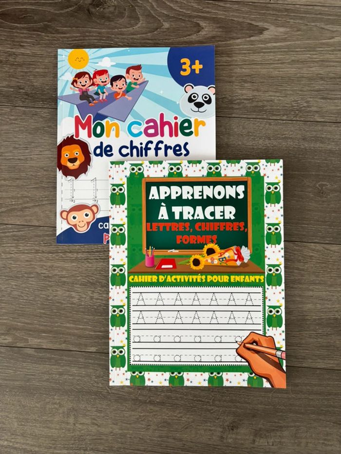 Cahier d’écriture (lot de 2 cahiers)