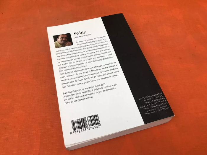 (avec dédicace de l' auteur) Jean-Yves Chaperon Swing Editons Anne Carrière - photo numéro 5