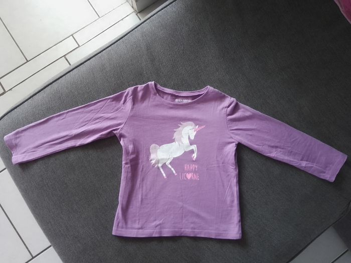 Maillot manches longues fille 3 ans