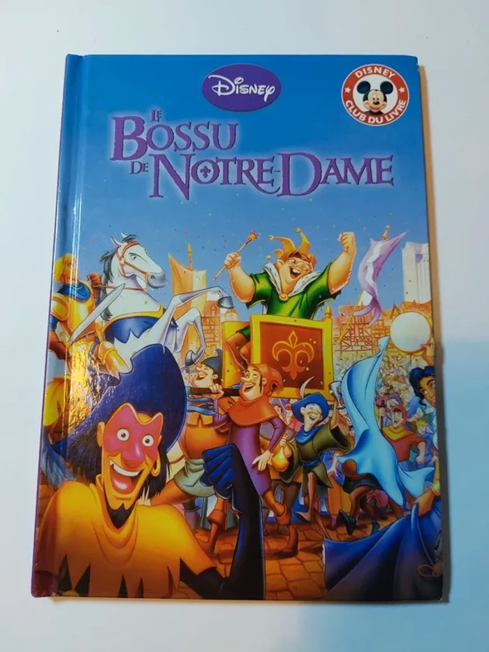 Livre enfant Disney Le bossu de notre dame