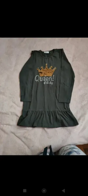 Robe a manche longue 7 ans